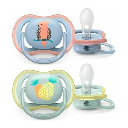 Philips Avent Ultra Air SCF085/12 0-6m, Ορθοδοντική Πιπίλα Για Αγόρι 2τμχ.