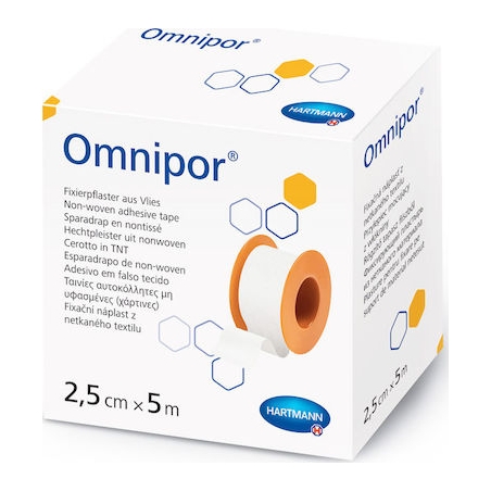 Hartmann Omnipor Χάρτινη Non Woven Επιδεσμική Ταινία 2.5cm x 5m
