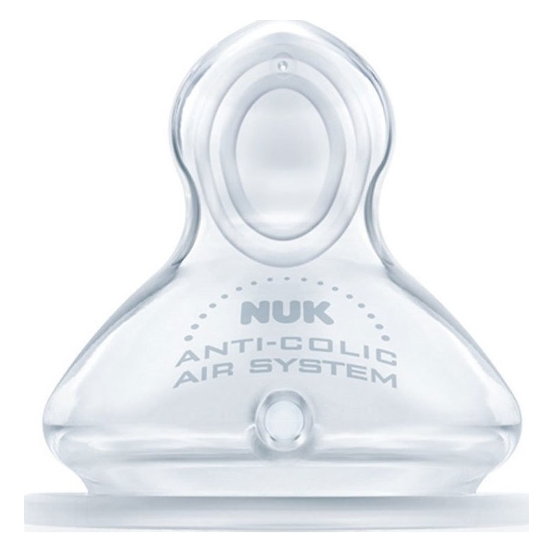 Nuk First Choice+ Θηλή Σιλικόνης Κατά Των Κολικών 0-6m Small