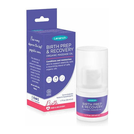 Lansinoh Birth Prep & Recovery Organic Massage Oil 50ml Lansinoh Birth Prep & Recovery Organic Massage Oil 50ml
