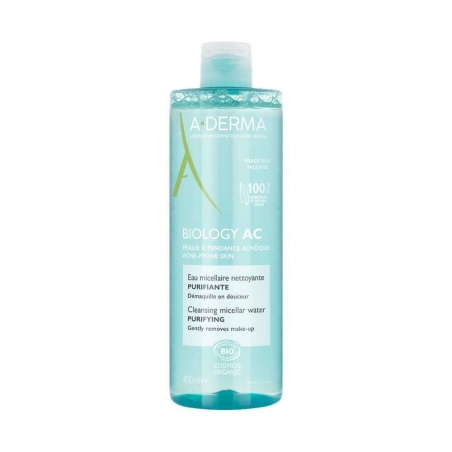 A-Derma Micellar Water Καθαρισμού Biology AC για Λιπαρές Επιδερμίδες 400ml A-Derma Micellar Water Καθαρισμού Biology AC για Λιπαρές Επιδερμίδες 400ml