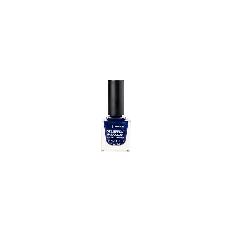 Korres Gel Effect Nail Colour with Sweet Almond Oil 87 Infinity Blue 11ml