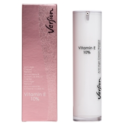 Version Vitamin E 10% 24ωρη Ενυδατική & Αντιγηραντική Κρέμα Προσώπου Ημέρας για Κανονικές/Μικτές Επιδερμίδες 50ml