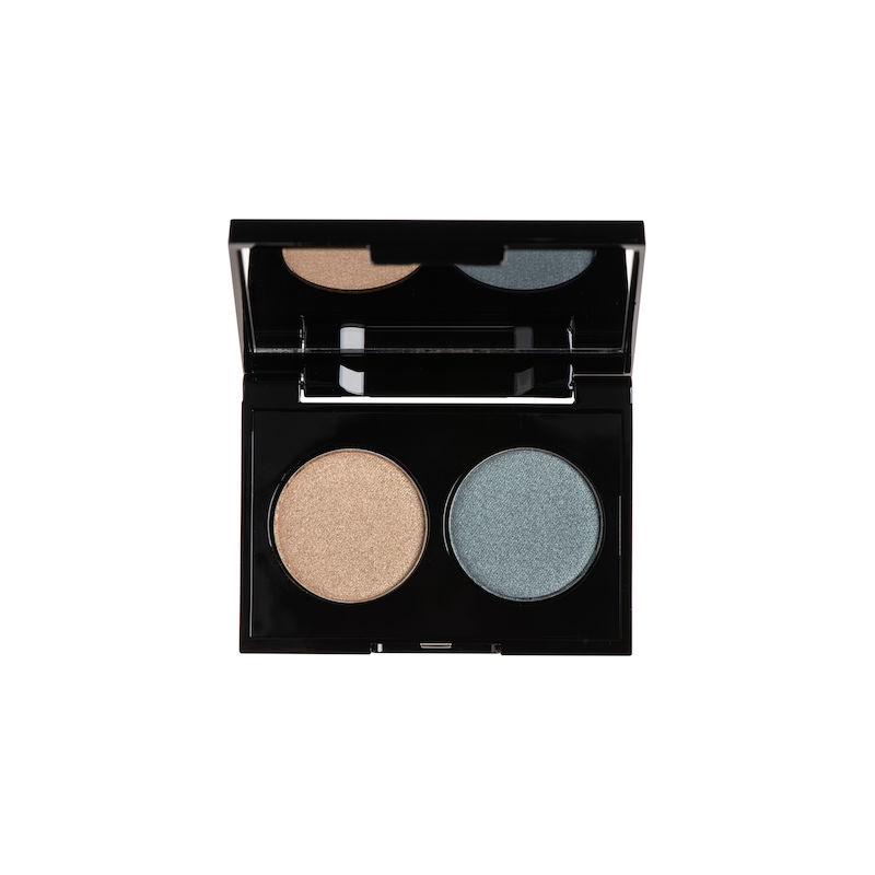 Korres Volcanic Minerals Velvet Dual Eyeshadow Blue Teal 58 3g