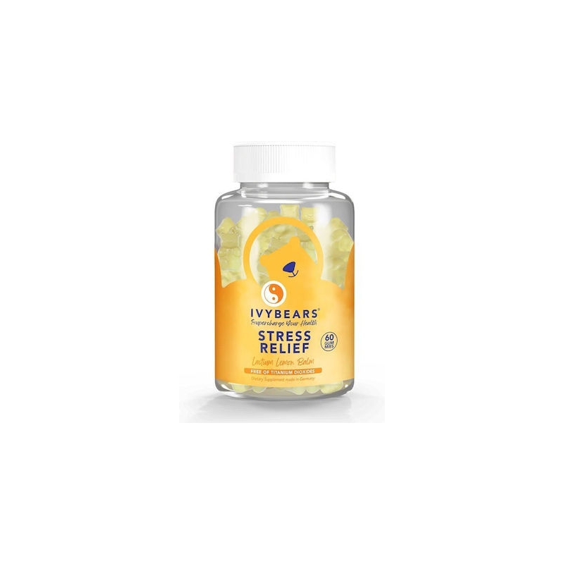 IvyBears Stress Relief Συμπλήρωμα για το Άγχος 60 ζελεδάκια