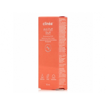 Clinea Anti-Puff Stuff Gel-Κρέμα Ματιών για Λάμψη με Υαλουρονικό Οξύ 15ml
