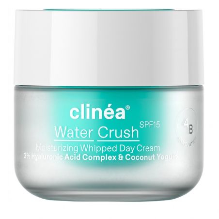 Clinea Water Crush Κρέμα Προσώπου Ημέρας με SPF15 για Ενυδάτωση με Υαλουρονικό Οξύ 50ml Clinea Water Crush Κρέμα Προσώπου Ημέρας με SPF15 για Ενυδάτωση με Υαλουρονικό Οξύ 50ml