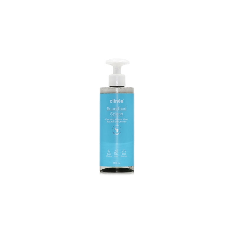 Clinea Superfood Splash Νερό Καθαρισμού Micellar 400ml