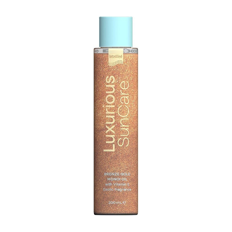 Intermed Luxurious Sun Care Bronze Gold Monoi Λάδι Μαυρίσματος για το Σώμα 200ml