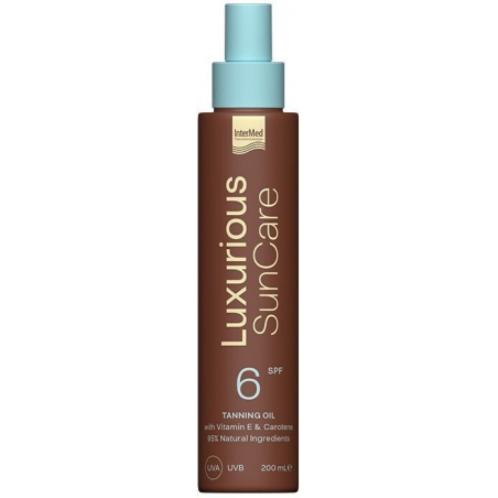Intermed Luxurious Sun Care Αντηλιακό Λάδι για το Σώμα SPF6 200ml