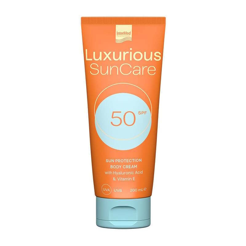 Intermed Luxurious Suncare Αντηλιακή Κρέμα για το Σώμα SPF50 200ml
