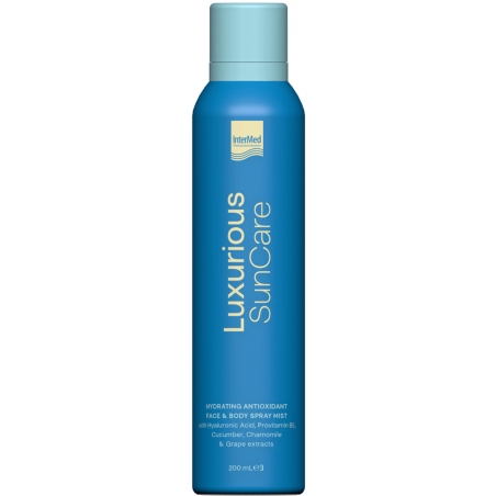 Intermed Face Water Ενυδάτωσης Luxurious Suncare Hydrating Antioxidant 200ml