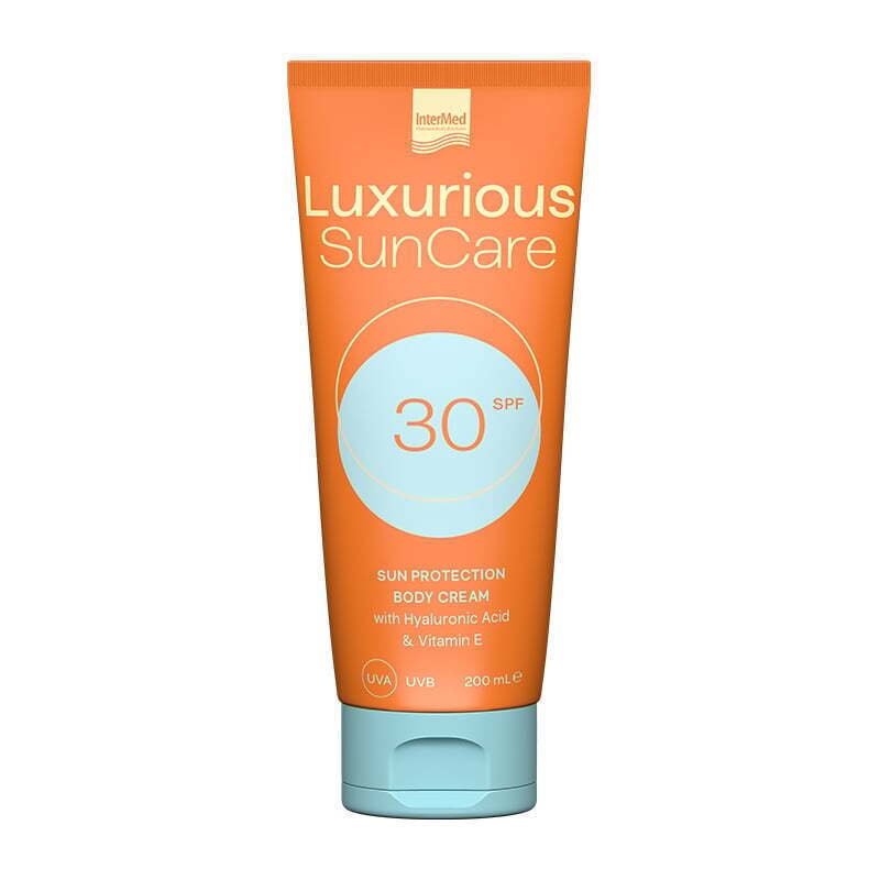 Intermed Luxurious Suncare Αντηλιακή Κρέμα για το Σώμα SPF30 200ml