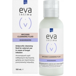 Intermed Eva Intima Mycosis Cleansing Fluid Disorders Υγρό Καθαρισμού για την Ευαίσθητη Περιοχή με Χαμομήλι και Αλόη 100ml