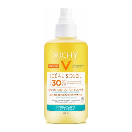 Vichy Solar Protective Water Αδιάβροχη Αντηλιακή Λοσιόν για το Σώμα SPF30 σε Spray 200ml Vichy Solar Protective Water Αδιάβροχη Αντηλιακή Λοσιόν για το Σώμα SPF30 σε Spray 200ml