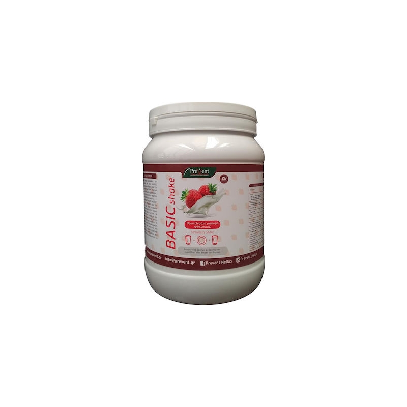 Prevent Basic Slim Συμπλήρωμα για Αδυνάτισμα 581gr Φράουλα
