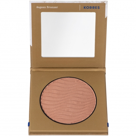 Korres Aegean Bronzer Natural Tan Look Healthy Glow Warm Shade 7g