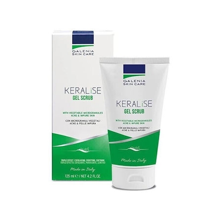 Galenia Skin Care Keralise Scrub Προσώπου σε Gel 125ml