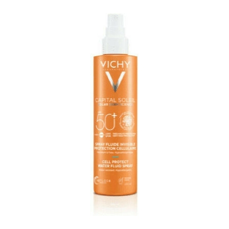 Vichy Capital Soleil Cell Protect Water Fluid Αντηλιακή Κρέμα για το Σώμα SPF50 σε Spray 200ml Vichy Capital Soleil Cell Protect Water Fluid Αντηλιακή Κρέμα για το Σώμα SPF50 σε Spray 200ml