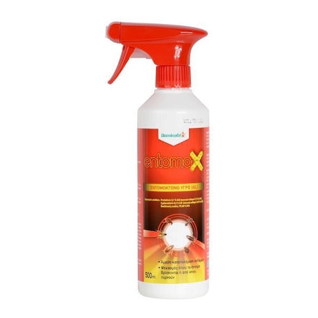 Dominate Plus Entoma-X Spray για Ακάρεα / Κατσαρίδες / Κοριούς / Μυρμήγκια 500ml Dominate Plus Entoma-X Spray για Ακάρεα / Κατσαρίδες / Κοριούς / Μυρμήγκια 500ml