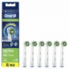 Oral-B Cross Action XL Pack Ανταλλακτικές Κεφαλές Άσπρες 6τμχ