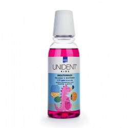 Intermed Στοματικό Διάλυμα Unident 250ml με Γεύση Τσιχλόφουσκα