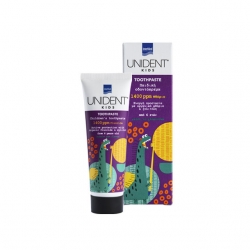 Intermed Οδοντόκρεμα Unident 50ml 1400 ppm με Γεύση Τσιχλόφουσκα για 6+ χρονών 50mL