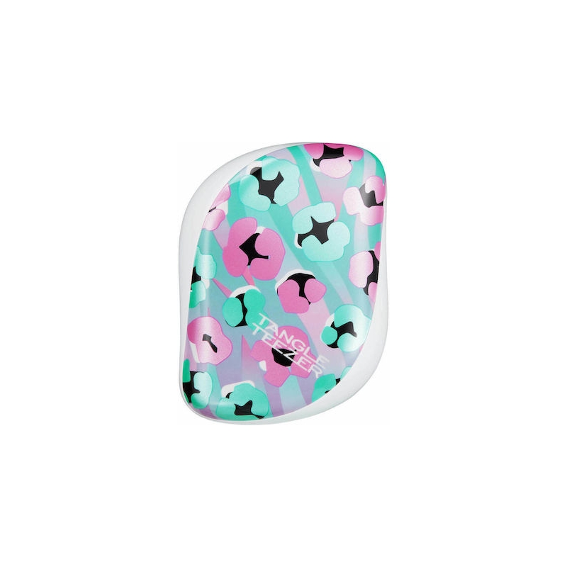 Tangle Teezer Compact Styler Detangling Hairbrush Digital Skin Pink/Aqua 1τμχ