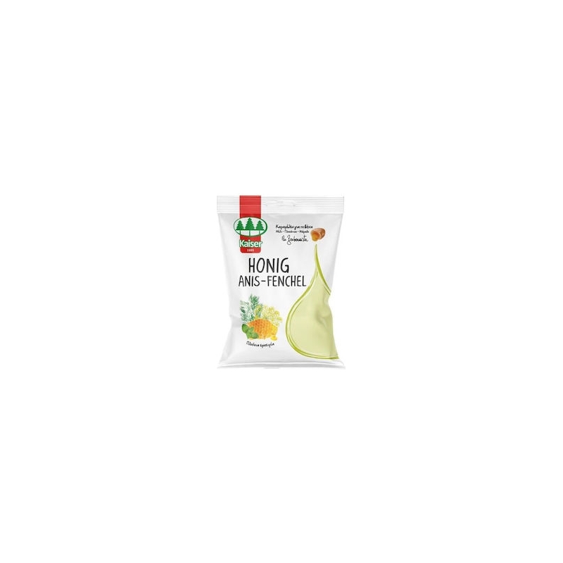 Kaiser Honig Anis-Fenchel Καραμέλες με Μέλι, Γλυκάνισο & Μάραθο 90gr