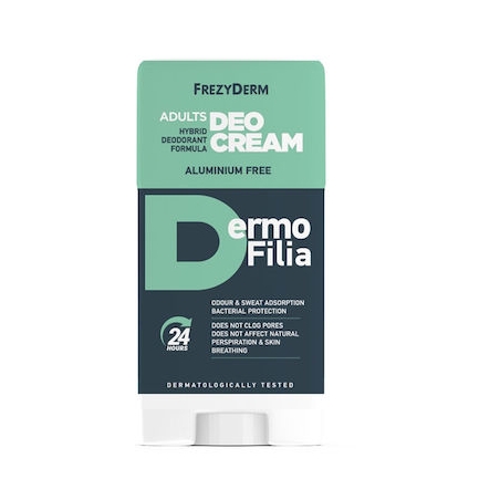 Frezyderm Dermofilia Adults Αποσμητικό 24h σε Κρέμα Χωρίς Αλουμίνιο 40ml Frezyderm Dermofilia Adults Αποσμητικό 24h σε Κρέμα Χωρίς Αλουμίνιο 40ml
