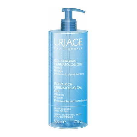 Uriage Extra-Rich Dermatological Gel Sensitive Skin 500ml