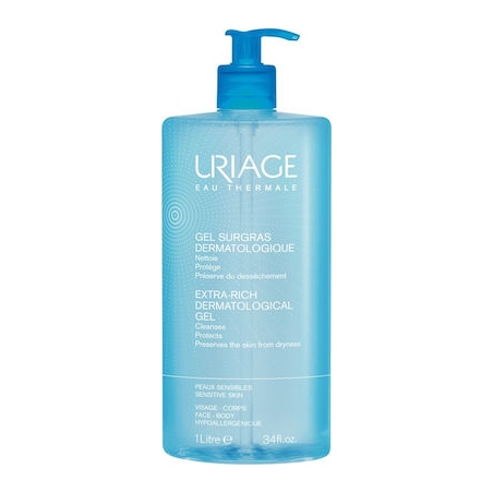 Uriage Extra-Rich Dermatological Gel Sensitive Skin 1000ml Uriage Extra-Rich Dermatological Gel Sensitive Skin 1000ml