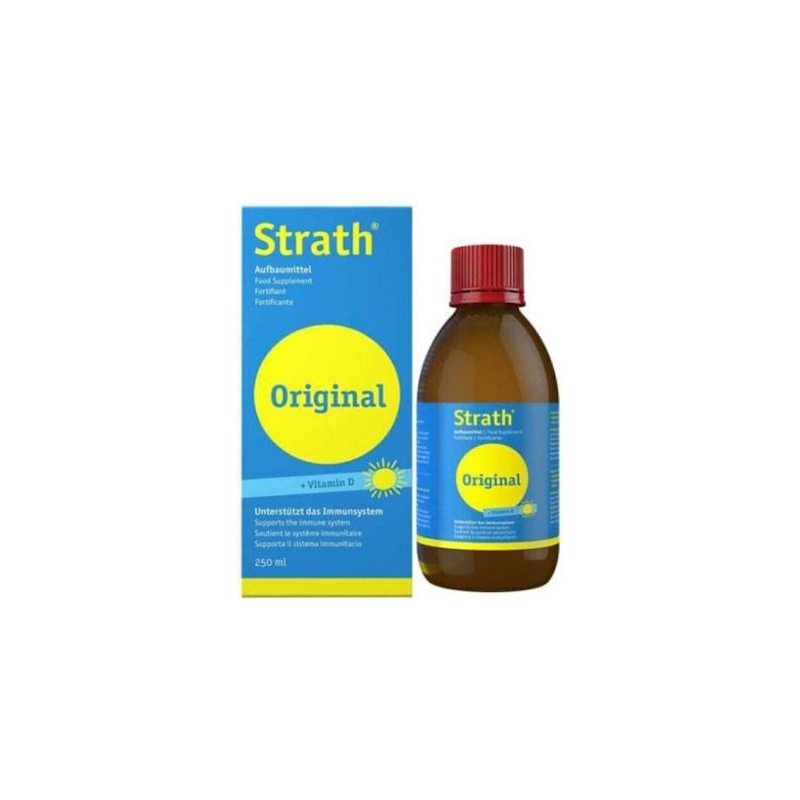 Strath Original + Vitamin D Πολυβιταμινούχο Σιρόπι 250ml