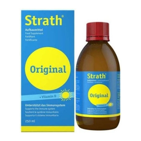 Strath Original + Vitamin D Πολυβιταμινούχο Σιρόπι 250ml