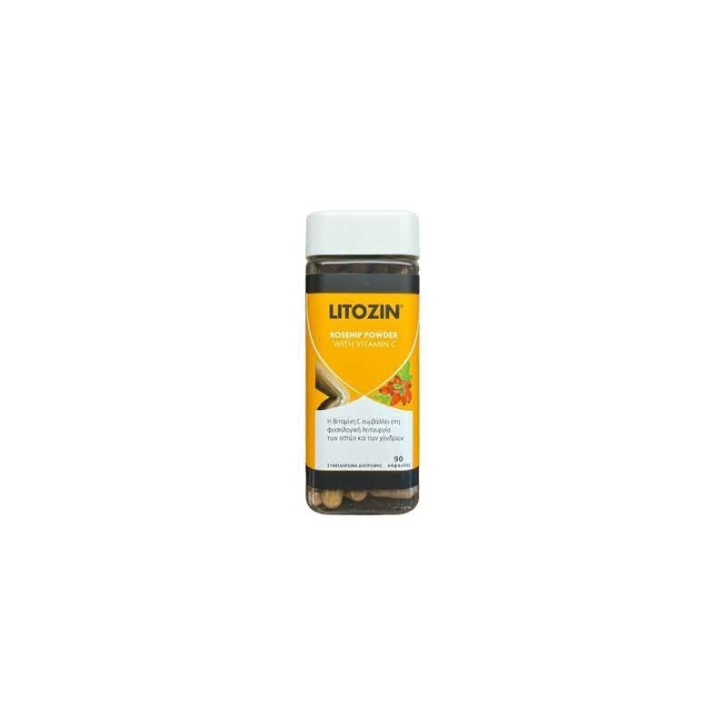 Litozin Rosehip Powder 750mg Συμπλήρωμα για την Υγεία των Αρθρώσεων 90 κάψουλες