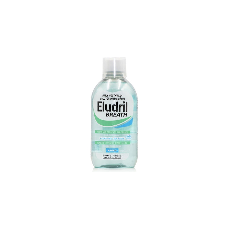 Elgydium Eludril Breath Στοματικό Διάλυμα κατά της Κακοσμίας 500ml