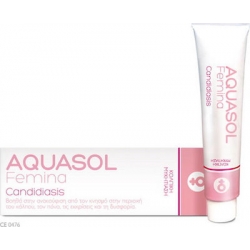 Minerva Pharmaceuticals Aquasol Femina Candidiasis Cream Gel για Μυκητιασική Κολπίτιδα 30ml
