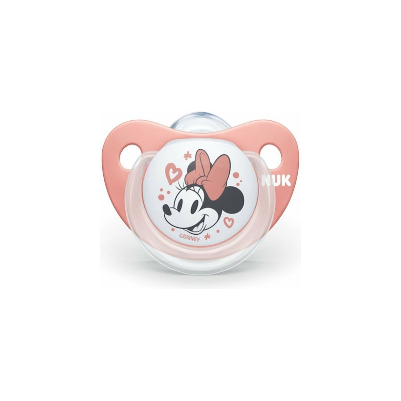 Nuk Trendline Disney Mickey Σιλικόνης με Θήκη 6-18m 1τμχ