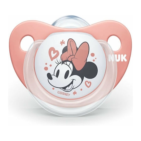 Nuk Trendline Disney Mickey Σιλικόνης με Θήκη 6-18m 1τμχ