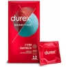 DUREX Sensitive Προφυλακτικά για Στενή Εφαρμογή 12 τεμάχια