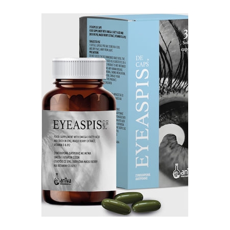 Aniva Eyeaspis Συμπλήρωμα για την Ξηροφθαλμία 30 κάψουλες Aniva Eyeaspis Συμπλήρωμα για την Ξηροφθαλμία 30 κάψουλες