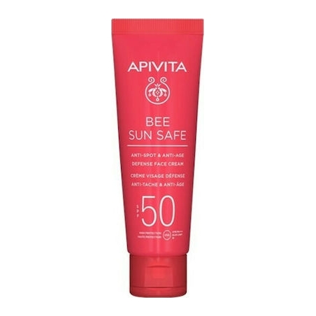 Apivita Bee Sun Safe Anti-Spot & Anti-Age Αδιαβροχη Αντηλιακη Κρεμα Προσώπου SPF50 50ml Apivita Bee Sun Safe Anti-Spot & Anti-Age Αδιαβροχη Αντηλιακη Κρεμα Προσώπου SPF50 50ml