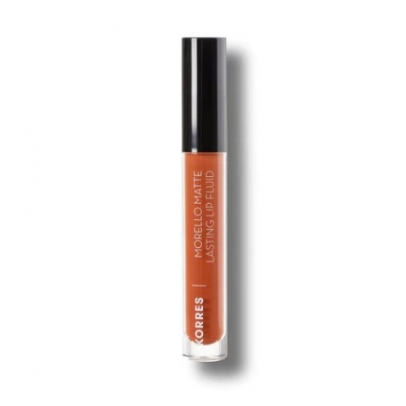 Korres Morello Matte Lasting Lip Fluid Velvet Caramel 48 Korres Morello Matte Lasting Lip Fluid Velvet Caramel 48