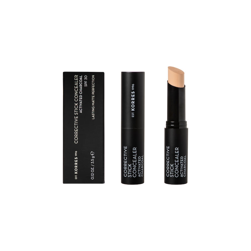 Korres Activated Charcoal Concealer Stick ACS2 3.5gr