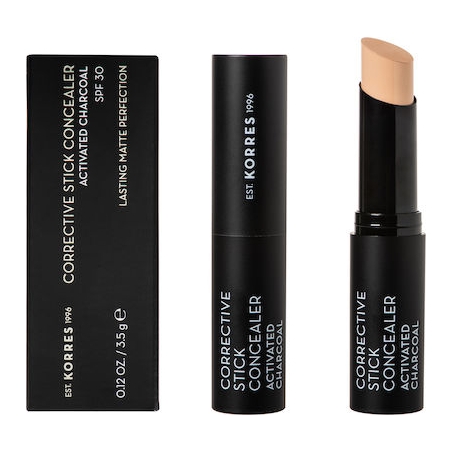Korres Activated Charcoal Concealer Stick ACS2 3.5gr