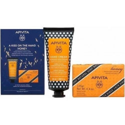 Apivita A Kiss on the Hand Honey Σετ Περιποίησης για Ξηρές Επιδερμίδες