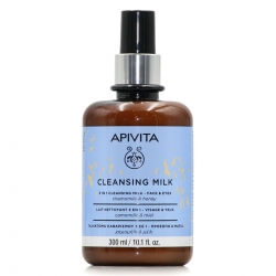 Apivita Cleansing Milk 3 in 1 with Chamomile & Honey 300ml
