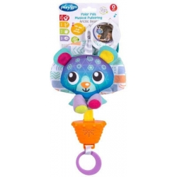 Playgro Κρεμαστό Παιχνίδι Κούνιας και Καροτσιού με Μουσική Arctic Bear για Νεογέννητα