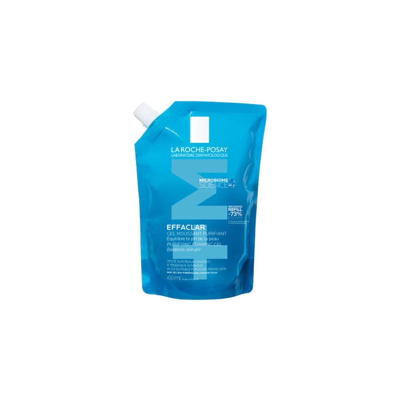 La Roche Posay Effaclar+M Purifying Foaming Gel Refill 400ml