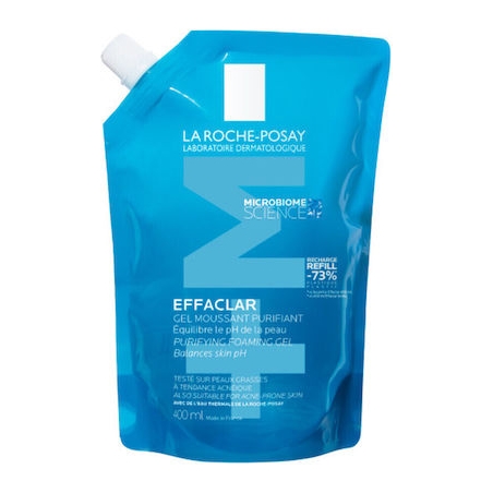 La Roche Posay Effaclar+M Purifying Foaming Gel Refill 400ml La Roche Posay Effaclar+M Purifying Foaming Gel Refill 400ml